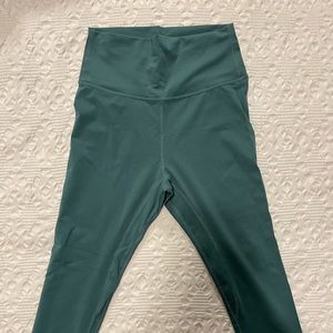 Green leggings